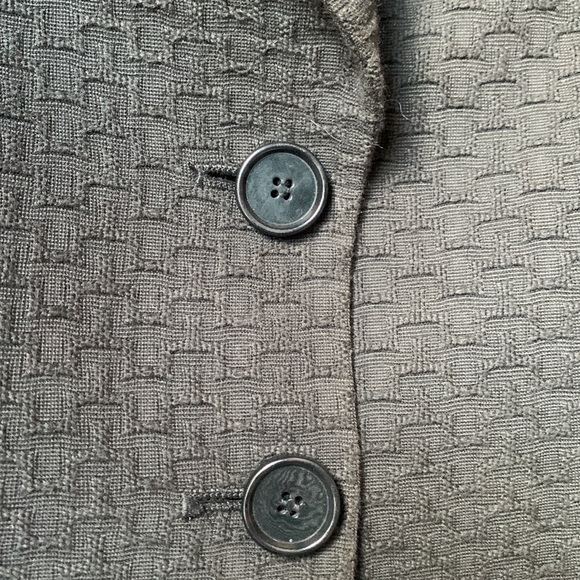 Ann Taylor cotton jacket.  Size 2.  3/4 sleeve. - Picture 2 of 6